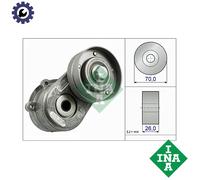 Multi-ribbed V-belt tensioner 534 0448 10 INA for CHRYSLER JEEP