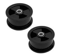 Tensioner Pulley for AEG Electrolux Tumble Dryer 125012503, 1250125034 57 mm Outer Diameter Roller Compatible with Zanussi, Privileg, Juno, Onix, Lewis, John, Rex Tech