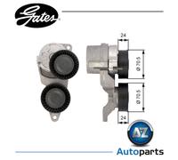 Tensioner Pulley T39026 Gates 31251251 30757282