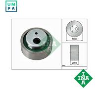 Timing Belt Tensioner fits PEUGEOT 106 Mk1, Mk2 1.0 1.1 1.3 1.4 1.6 91 to 04 INA