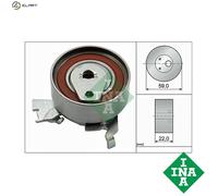 Timing belt tensioner pulley 531 0273 30 INA for OPEL KADETT E Hatchback OMEGA B