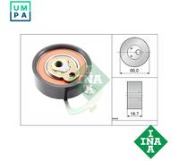 Timing belt tensioner pulley 531 0339 10 INA for SKODA VW SEAT AUDI