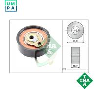 TENSIONER PULLEY TIMING BELT 531 0339 10 FOR VW POLO/Van/PLAYA/IV/III/CLASSIC