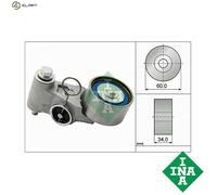 Timing belt tensioner pulley 531 0655 20 INA for SUBARU IMPREZA Saloon FORESTER