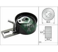 TENSIONER PULLEY TIMING BELT FITS: FORD C-MAX II 1.6 TDCI.FORD GRAND C-MAX 1.