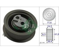 TENSIONER PULLEY TIMING BELT FITS: VW GOLF VI 2.0 R 4MOTION/2.0 GTI.VW SCIROC