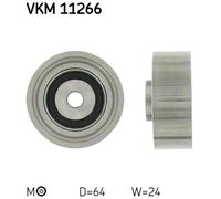 TENSIONER PULLEY, TIMING BELT FOR AUDI 100 A6 SKF VKM 11266