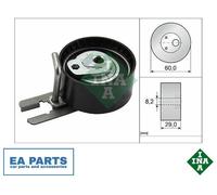 Tensioner Pulley, timing belt for CITROËN FIAT FORD INA 531 0555 10
