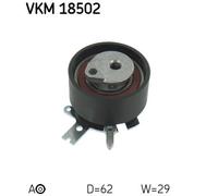 TENSIONER PULLEY, TIMING BELT FOR JEEP CHEROKEE WRANGLER SKF VKM 18502
