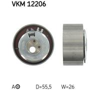 Tensioner Pulley, timing belt for LANCIA MUSA YPSILON SKF VKM 12206
