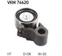 TENSIONER PULLEY, TIMING BELT FOR MAZDA 323 ASTINA 323 PROTEGÉ SKF VKM 74620