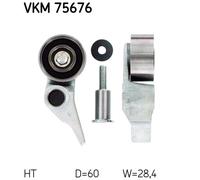 TENSIONER PULLEY, TIMING BELT FOR MITSUBISHI CHALLENGER HUNTER SKF VKM 75676