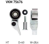 TENSIONER PULLEY, TIMING BELT FOR MITSUBISHI CHALLENGER HUNTER SKF VKM 75676