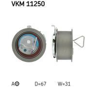 Tensioner Pulley, timing belt for SKODA FABIA LAURA OCTAVIA SKF VKM 11250