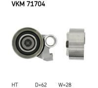 TENSIONER PULLEY, TIMING BELT FOR TOYOTA AUTANA CAREVACA SKF VKM 71704