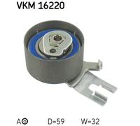 Tensioner Pulley, timing belt for VOLVO S80 V40 V50 V60 SKF VKM 16220