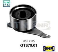 Timing belt tensioner pulley GT370.01 SNR for MAZDA 626 Mk II 626 II Coupe