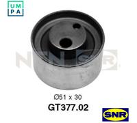 Timing belt tensioner pulley GT377.02 SNR for SUZUKI SWIFT Mk II Hatchback X-90