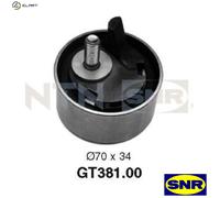 SNR GT381.00 Timing belt tensioner pulley