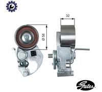 Gates PowerGrip Timing Belt Tensioner Pulley T43133 – Fits Hyundai, Kia