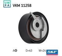 SKF VKM 11258 Timing belt tensioner pulley