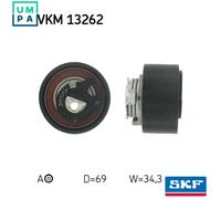 Belt Drive Timing Belt Tensioner Pulley SKF VKM 13262 Fits Citroen Jaguar Land