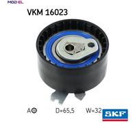 SKF Timing Belt Tensioner Pulley VKM 16023 - Fits Renault Clio, Fluence, Megane