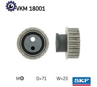 TENSIONER PULLEY TIMING BELT VKM 18001 FOR BMW 3/5/E4/E6 M40B18 1.8L M40B16 1.6L