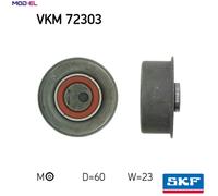 SKF VKM 72303 Timing belt tensioner pulley