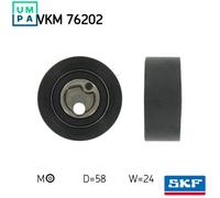 Timing belt tensioner pulley Manual VKM 76202 SKF for SUZUKI SUBARU