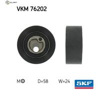 Timing belt tensioner pulley Manual VKM 76202 SKF for SUZUKI SUBARU