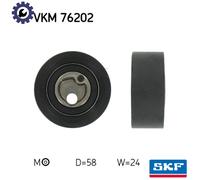 Timing belt tensioner pulley Manual VKM 76202 SKF for SUZUKI SUBARU