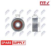 TENSIONER PULLEY, V-BELT FOR MERCEDES-BENZ W169 W245 NTY RNK-ME-015
