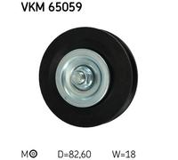 TENSIONER PULLEY, V-BELT FOR MITSUBISHI CHALLENGER MONTERO SKF VKM 65059