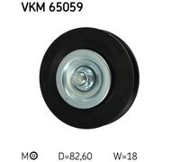 TENSIONER PULLEY, V-BELT FOR MITSUBISHI CHALLENGER MONTERO SKF VKM 65059