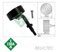 Tensioner Pulley V-Ribbed Aux Belt BMW:E60,E61,E46,E83,E65 E66 E67,E53,E64