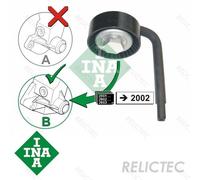 Tensioner Pulley V-Ribbed Aux Belt BMW Opel Land Rover:E39,E46,E38,E53,L322