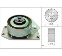 TENSIONER PULLEY V-RIBBED BELT FITS: CITROËN BERLINGO BOX BODY/MPV 1.1 I /1.4