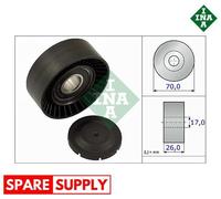 TENSIONER PULLEY, V-RIBBED BELT FOR AUDI A3 INA 531 0891 10 NEW