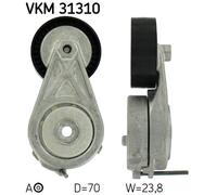 TENSIONER PULLEY, V-RIBBED BELT FOR AUDI A4 A5 Q5 SKF VKM 31310