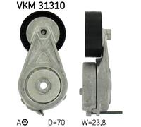 TENSIONER PULLEY, V-RIBBED BELT FOR AUDI A4 A5 Q5 SKF VKM 31310