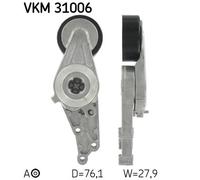 TENSIONER PULLEY, V-RIBBED BELT FOR AUDI A4 A6 SKF VKM 31006