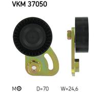 TENSIONER PULLEY, V-RIBBED BELT FOR BMW E36 E39 E38 SKF VKM 37050