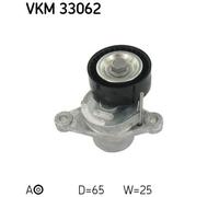 TENSIONER PULLEY, V-RIBBED BELT FOR CITROËN BERLINGO C3 C4 C5 SKF VKM 33062