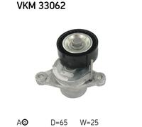 TENSIONER PULLEY, V-RIBBED BELT FOR CITROËN BERLINGO C3 C4 C5 SKF VKM 33062