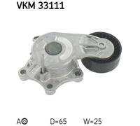 TENSIONER PULLEY, V-RIBBED BELT FOR CITROËN BERLINGO C3 C4 C5 SKF VKM 33111