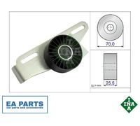 Tensioner Pulley, v-ribbed belt for DACIA DOKKER LODGY LOGAN INA 531 0868 10