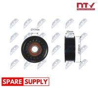 TENSIONER PULLEY, V-RIBBED BELT FOR FORD C-MAX FOCUS NTY RRK-FR-000