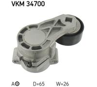 TENSIONER PULLEY, V-RIBBED BELT FOR FORD TOURNEO CUSTOM V362 BUS SKF VKM 34700