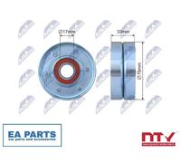 Tensioner Pulley, V-ribbed belt for HONDA ACCORD EURO NTY RNK-HD-029